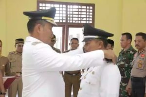 Wakil Bupati Pringsewu Lantik Penjabat Kakon Bulukarto