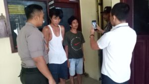 Dua Pencuri Berhasil di Bekuk Polsek Katibung di Terminal Panjang