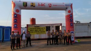 Hadapi Mudik Lebaran,Kapolres Lamsel Tinjau Kesiapan Pos