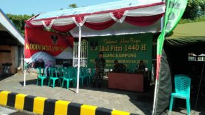 Kodim 0421 Lamsel Siapkan Posko Peristirahatan dan Posko Kesehatan Bagi Pemudik