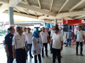 Plt Bupati Nanang Ermanto Cek Kesiapan ASDP Bakauheni Dan Sejumlah Posko Arus Mudik Di Lamsel
