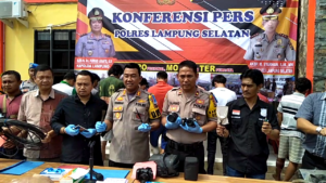 Polres Lamsel Amankan 9 Pelaku Kejahatan