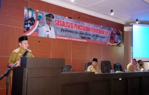 Cegah Pernikahan Dini, Pemkab Lampung Selatan Gelar Sosialisasi Kepada Pelajar