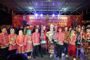 Arya Dan Umi Dinobatkan Sebagai Muli Mekhanai Lampung Selatan 2019