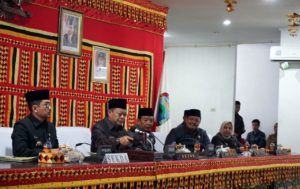 Sekretaris Daerah Lampung Selatan Sampaikan Ranperda APBD-P 2019, Delapan Fraksi DPRD Siap Bahas Ditingkat Komisi