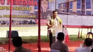 Pembangunan Gedung Baru Markas Kepolisian Resort Lampung Selatan Resmi Dimulai