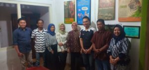 Program Pencegahan Korupsi, Humas KPK Silaturahmi ke AJI Bandar Lampung