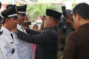 Nanang Ermanto Lantik Kepala Desa Hasil Pilkades Serentak 2019, Kalianda Dan Rajabasa Jadi Yang Pertama