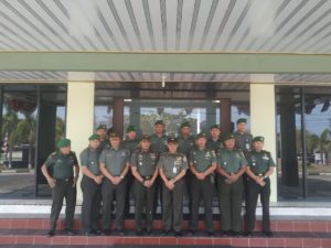Kodim 0421 Lampung Selatan Terima Kunjungan Tim Wasev Sterad Tahun 2019