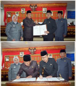 Disetujui Delapan Fraksi, DPRD Lampung Selatan Sepakati Ranperda APBD Perubahan Tahun Anggaran 2019 Jadi Perda