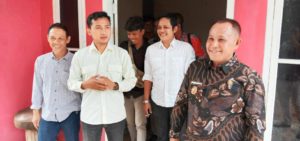 Plt Bupati Nanang Ermanto Jalin Silaturahmi Kunjungi Sekretariat SMSI Lamsel