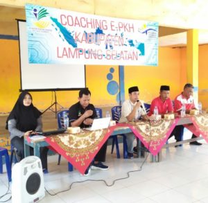 Coaching E-PKH Kabupaten Lampung Selatan