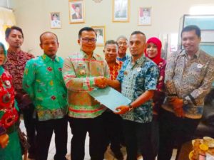 AHN Mengadakan Pertemuan Silaturahmi Dan Audensi Bersama Plt Kepala BKD Lamsel