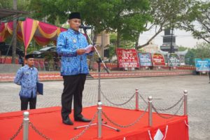 Pimpin Upacara HUT Kopri Ke-48, Ini Pesan Plt Bupati Lampung Selatan Nanang Ermanto