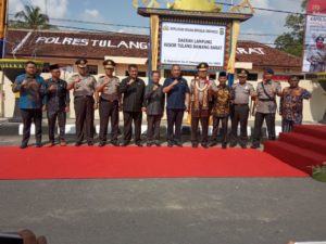 Kapolda Lampung Resmikan Mapolres Tubaba