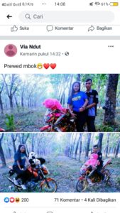 Sempat Upload Foto Mesra Dengan Pacar di FB, Akun ‘Via Ndut’ Hebohkan Warganet