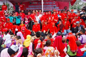 Cegah Stunting, Pemkab Lampung Selatan Kampanyekan Makan Telur Bersama 1.000 Balita