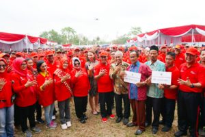 Lampung Selatan Deklarasi ODF 100% Di HKN Ke-55, Kementerian Kesehatan Beri Apresiasi