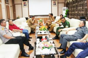 Pemkab, Kodim 0421, Polres, Kejaksaan Negeri Lampung Selatan dan ASDP, Gelar Rakor Hadapi Libur Nataru 