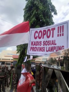 Terkait BPNT, KAKPJ Gelar Aksi di Dinas Sosial Provinsi Lampung