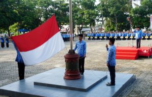 Pimpin Upacara Bulanan, Burhanuddin : Tahun 2020 Jadi Motivasi Peningkatan Pelayanan