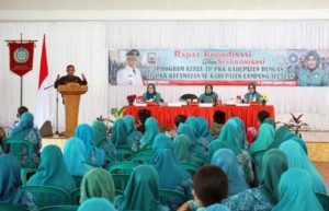 Sinkronkan Program Kerja, TP PKK Kabupaten Lampung Selatan Gelar Rapat Koordinasi Bersama TP PKK Kecamatan