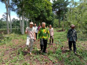 Kadis PUPR Lampura Kunjungi Dua Lokasi Destinasi Wisata di Abung Tengah
