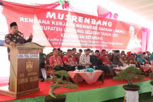 Pemkab Lampung Selatan Kucurkan Anggaran Pembangunan Ketapang Rp54 Miliar