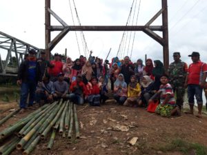 Generasi 1.0 Tiyuh Gedung Ratu Jadikan Jembatan Gantung Sebagai Destinasi Wisata Umbul Kayu Tabu