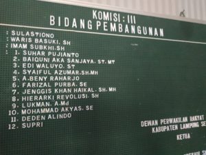 PU-PR dan Bappeda Dituding Lecehkan Komisi III DPRD Lamsel