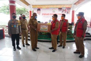 Pantau Penanganan Covid-19, Tim Gugus Tugas Provinsi Lampung Kunjungi Lampung Selatan