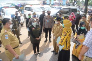 Disambut Budi Utomo, Wagub Lampung Road Show Covid-19 di Lampura