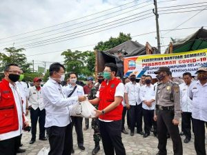 2,073 Paket Sembako Disebar Di Kecamatan Penengahan