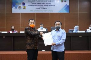 Komitmen Sejahterakan Masyarakat, Bupati Lamsel dan Dirjen KKP Jalin Kerjasama Kembangkan Kawasan Budidaya Udang