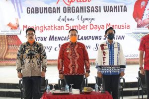 Sempat Vakum 1 Tahun, Pengurus GOW Kabupaten Lamsel Kembali Dilantik Bupati