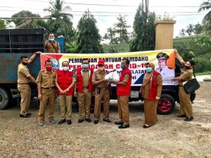 500 Paket Sembako Disebar Dilima Desa se-Kecamatan Bakauheni