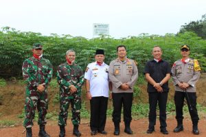 Ucapan Terimakasih Bupati Tubaba Di Kampung Tangguh Nusantara Tiyuh Pulung Kencana