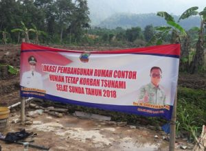 Pokmas Kunjir Bantah Bisniskan Material Huntara, BPBD Angkat Bicara