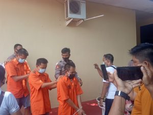 Beraksi di Tanggerang dan Bogor, Tekab 308 Polres Pringsewu Berhasil Bekuk Kawanan Pembobol Alfamart di Ambarawa