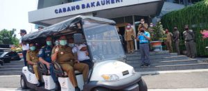 Pastikan Prokes Covid-19 Berjalan Baik, Sulpakar Kunjungi PT ASDP Cabang Bakauheni
