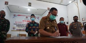 KPU Lampung Selatan Gelar Deklarasi Kampanye Damai