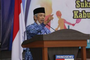 Sujadi masih akan Pertimbangkan, Keinginan Koni Pringsewu jadi Tuan Rumah Porprov 2020