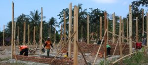 Targetkan Rampung Desember 2020, Pembangunan Huntap Desa Kunjir Berjalan Lancar