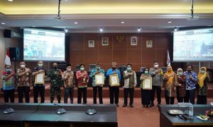 ODF 100%, Kabupaten Lampung Selatan Terbaik Ke-2 Penghargaan STBM Berkelanjutan 2020