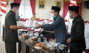 DPRD Kabupaten Lampung Selatan Sahkan Raperda Pengelolaan Keuangan dan Susunan Perangkat Daerah