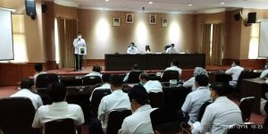 Lakukan Pemeriksaan Tahap Akhir, Tim Entry Briefing Insproktorat Prov. Lampung Kunjungi Lamsel