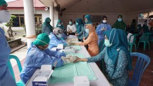 Peringati Hari Ibu Tahun 2020, Tim Penggerak PKK Kabupaten Lampung Selatan Gelar Rapid Test Gratis Bagi Kaum Perempuan