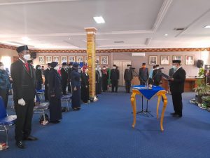Sekda Lampung Utara Lantik 28 Pejabat Eselon III dan IV
