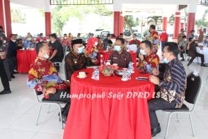 Pimpinan dan Anggota DPRD Lamsel Hadiri Acara Silaturahmi Bupati (ADV)