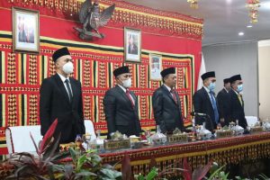 Dihadapan DPRD, Nanang-Pandu Sampaikan Visi Misi Sebagai Bupati dan Wakil Bupati Lampung Selatan